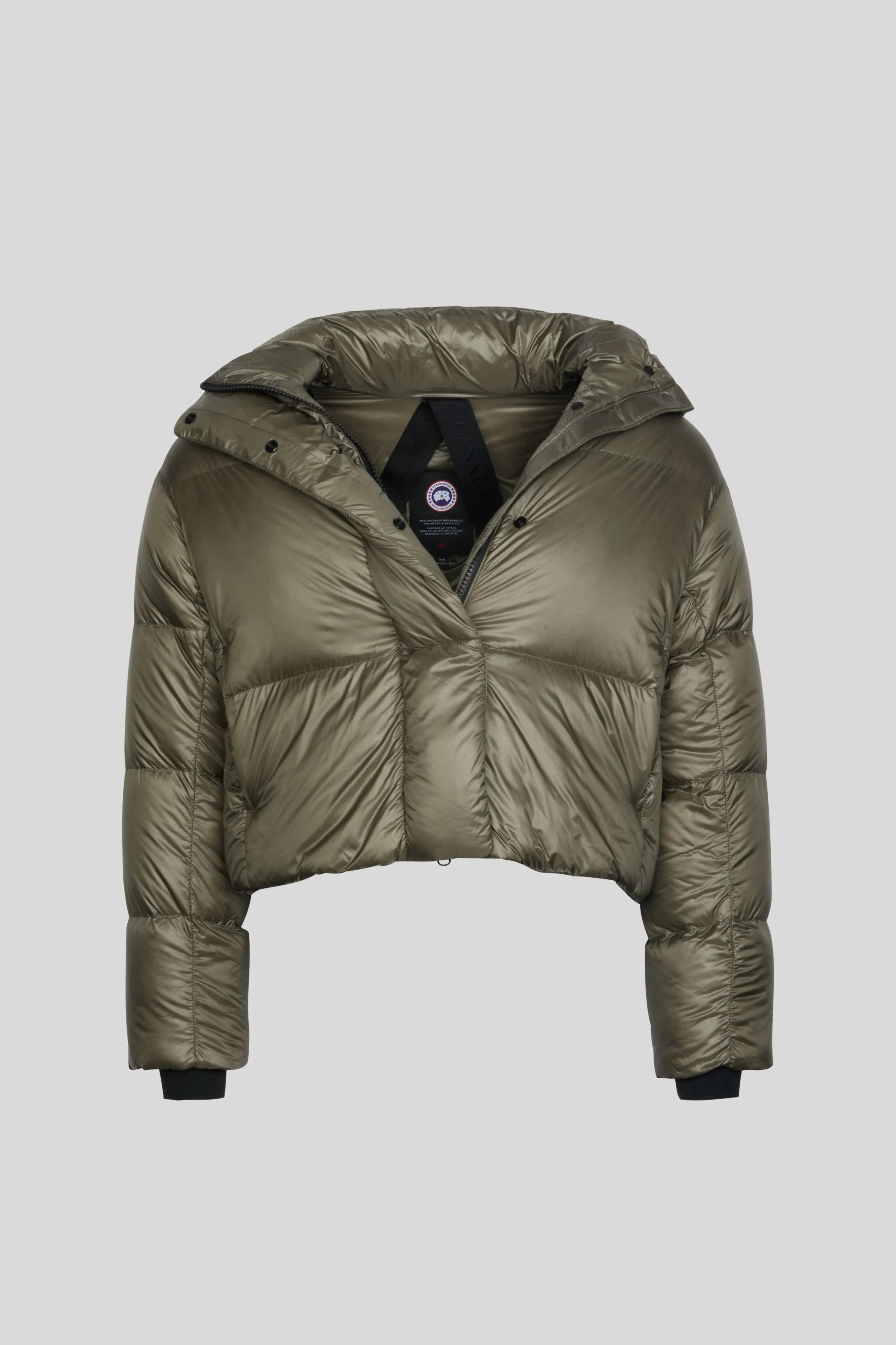 Cypress Cropped Puffer Black Label