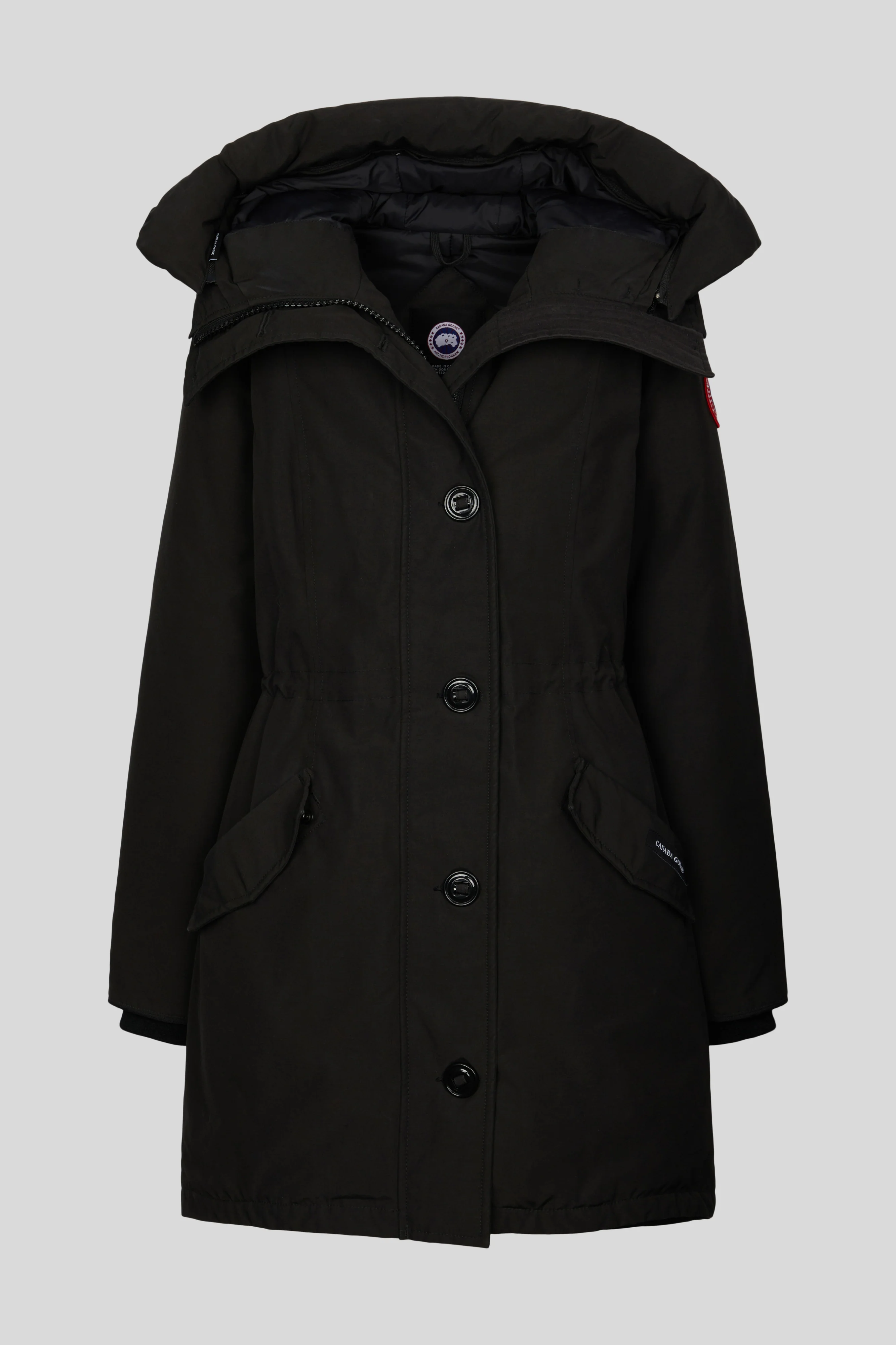 Rossclair Parka with Hood Trim