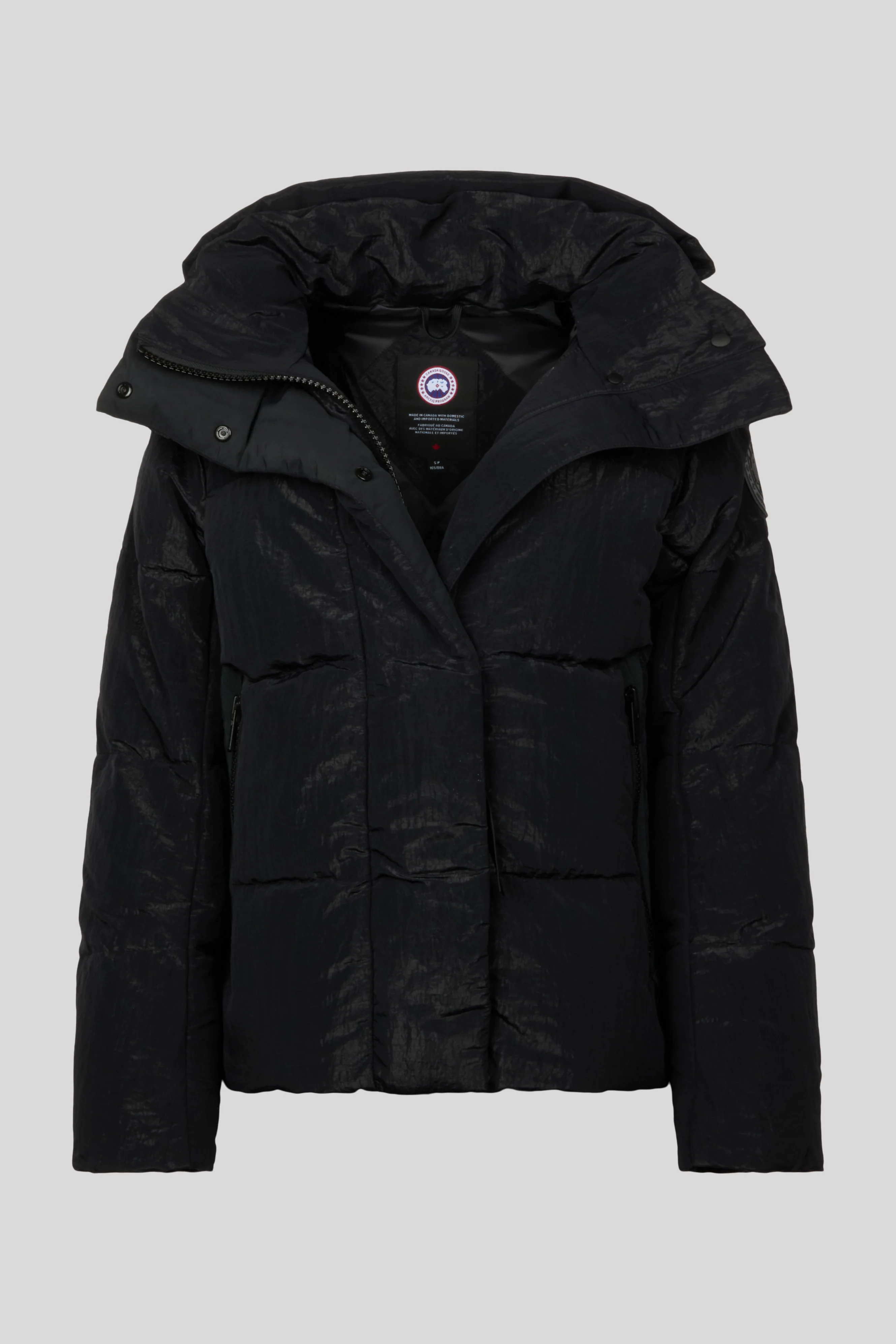 Junction Parka Black Label Shiny Crinkle