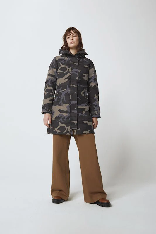 Shelburne Parka Black Label Print Heritage