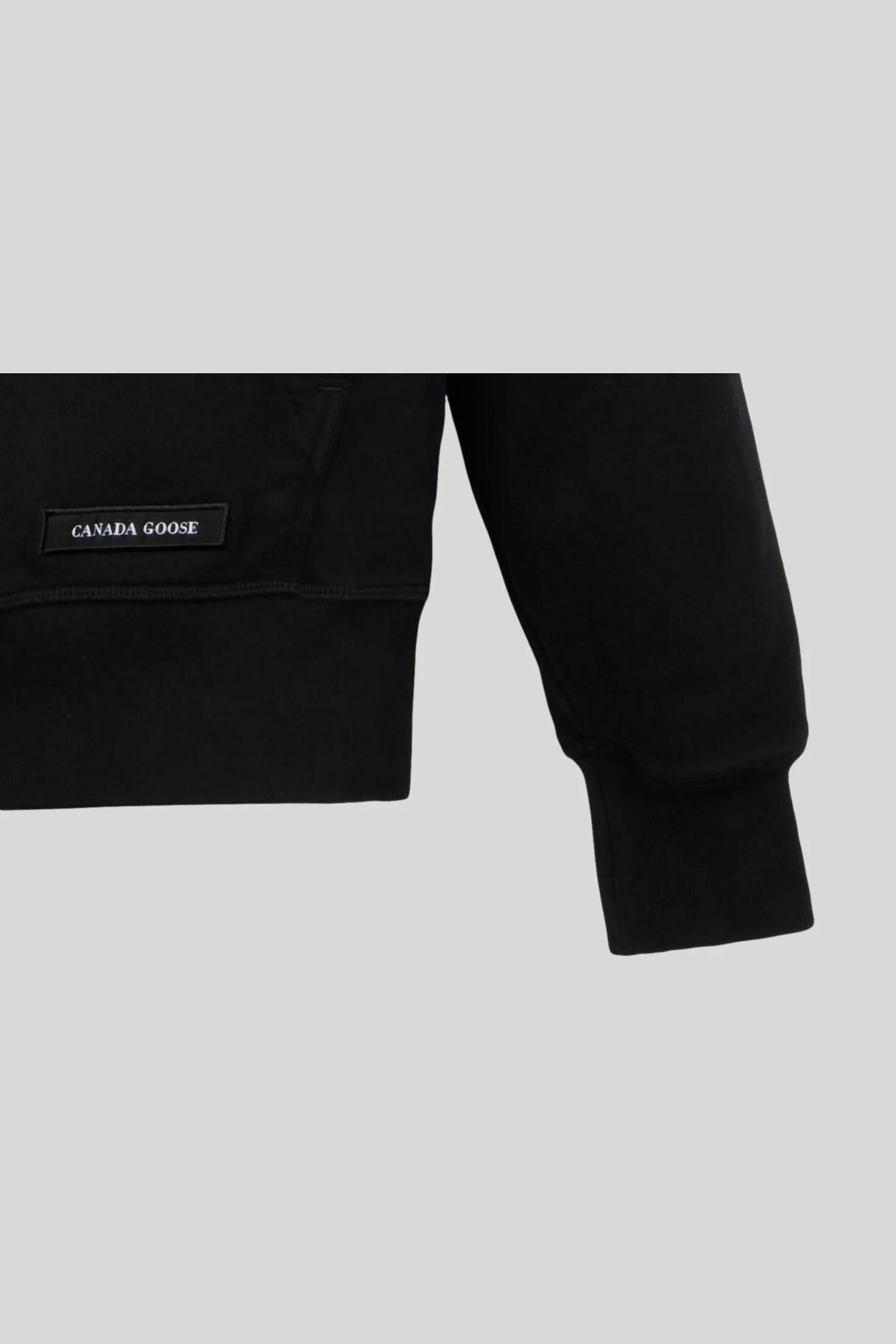 Huron Hoody Garment Dye Pocket Label - Image 4