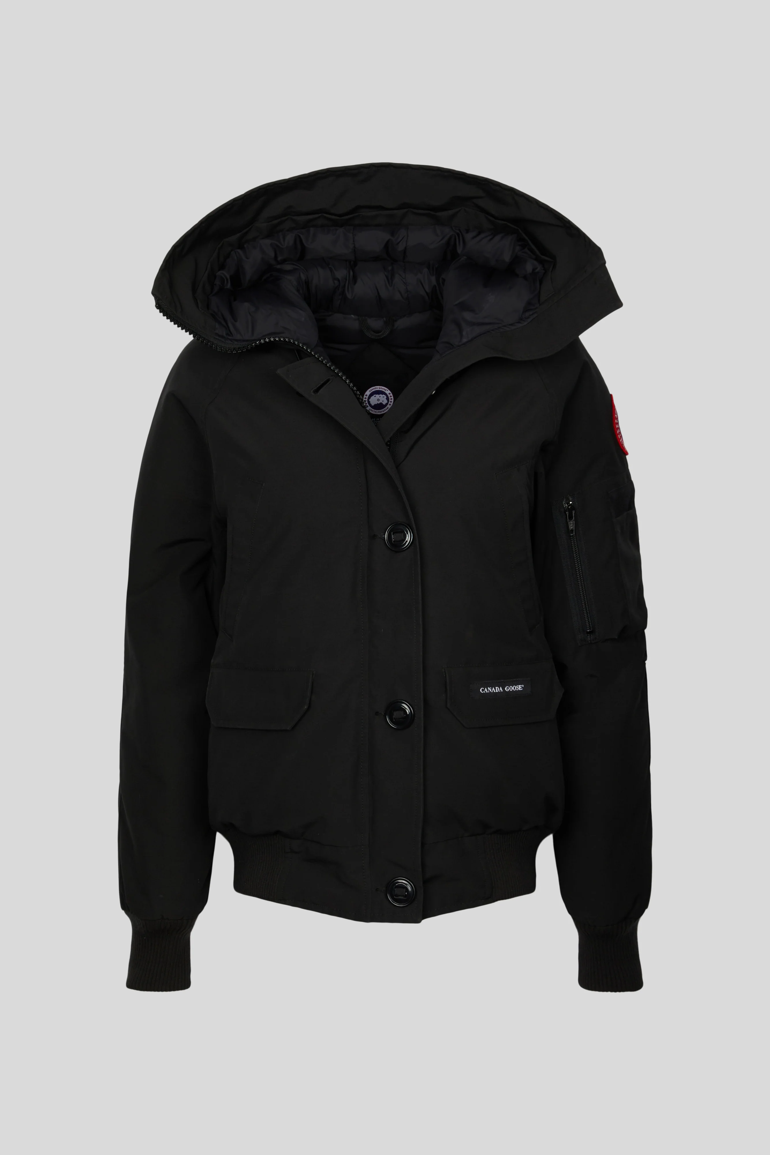 Chilliwack Bomber with Hood Trim